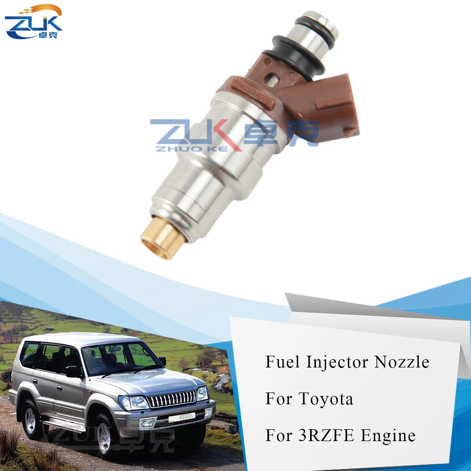 

ZUK Fuel Injector Nozzle For 3RZ Engine 2.7L OE#23209-79095 For 4RUNNER HILUX HIACE DYNA LAND CRUISER 90 Land Cruiser Prado