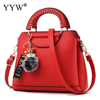 

Grey 2018 Vintage Women Handbags Famous Fashion Brand Candy Shoulder Bags Bolsa Feminina Ladies Totes Simple Women Messenger Bag