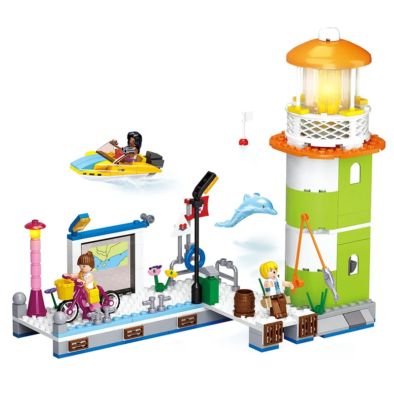 0607 277pcs Girl's Dream Constructor Model Kit Blocks Compatible LEGO Bricks Toys for Boys Girls Children Modeling