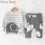 유머 곰 Baby Boys 옷 Baby Boys 옷 Sets 패션 만화 Style 긴 Sleeve + Pants 2 개 한 벌
