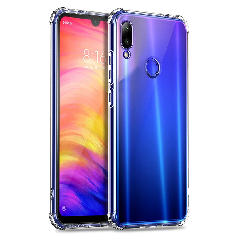 Прозрачные 3D чехлы AOXIN для телефонов Xiaomi Redmi Note 5, 6, 7 Pro, мягкие силиконовые чехлы из ТПУ, задняя крышка для Redmi Note 7, 6, 5 Pro, оболочка