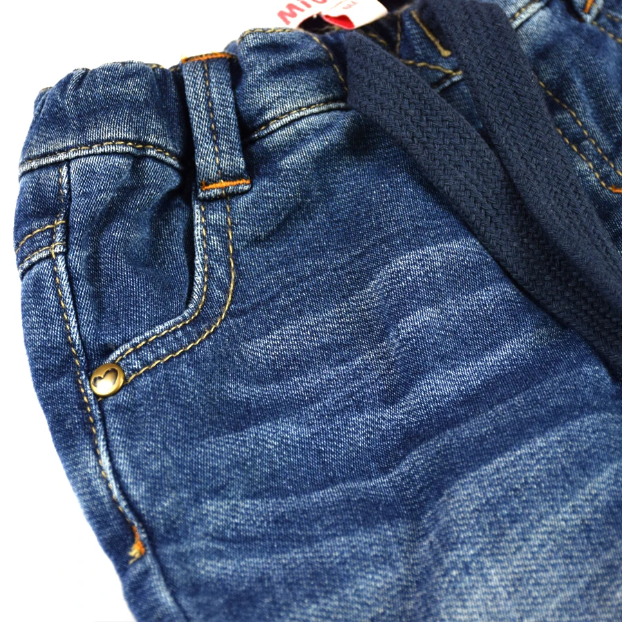 HSIN1609001-4Infant Baby Boys&Girls Jeans Newborn Kids Warm Denim Harem Pants New Born Bebe Pantalones Toddler Crawling Soft Leggings Winter