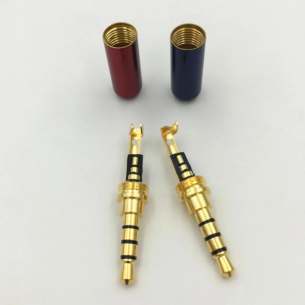 buah tiang pria Jack konektor Audio Stereo