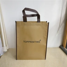 1000 шт./лот 40Hx35x10cm рекламная многоразовая хозяйственная сумка из нетканого материала для промо-акций ботинки винного цвета реклама магазина одежды