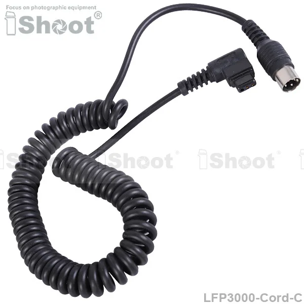 Внешняя вспышка зарядки Шнур кабель с квантовой qt-5 Интерфейс для Canon Speedlite и IShoot