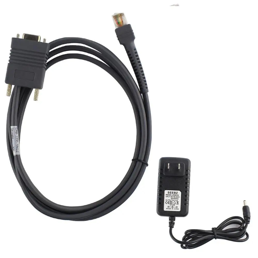 LS2208 Сканер 2 м Rs232 поставляется с кабелем адаптера питания для Motorola Symbol LS4208 DS6708