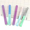 Juego de limas para uñas de diferentes colores, bloque de amortiguación de grano, tiras de papel de lija, herramienta de pulido, 7 Uds. ► Foto 2/5