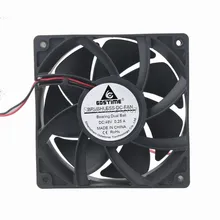 5 Pieces Gdstime DC 48V 0.15A 12038 120MM 12CM 2 Wire Server Inverter Cooling Fan 5 Pieces Gdstime DC 48V 0.15A 12038 120MM 12CM 2 Wire Server Inverter Cooling Fan