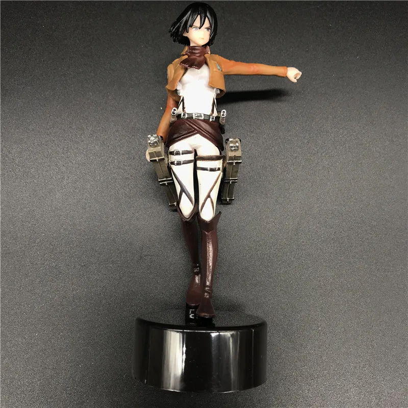 4 7 &quotshingeki no kyojin attack on titan mikasa ackerman фигма ПВХ фигурка Аниме Модель Коллекционная