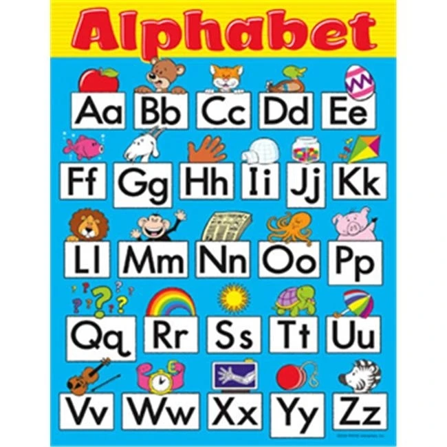 TREND ENTERPRISES INC. T-38157 CHART ALPHABET FUN PRESCHOOL-GD 1