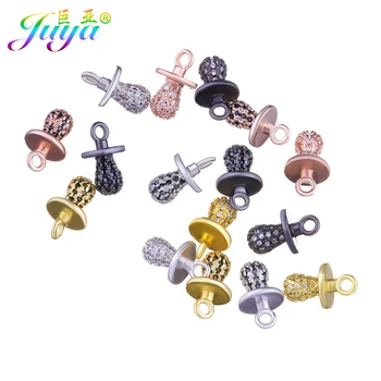 

100% Handmade Jewelry Findings Supplies Gold/Rose Gold/Black Water Drop Charm End Beads Accessories For Jewelry Making