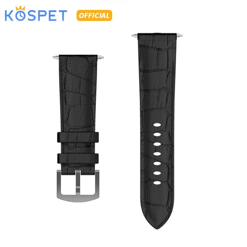 KOSPET Hope Высокое качество замена кожзам 24 мм ремешок прочный браслет для умных