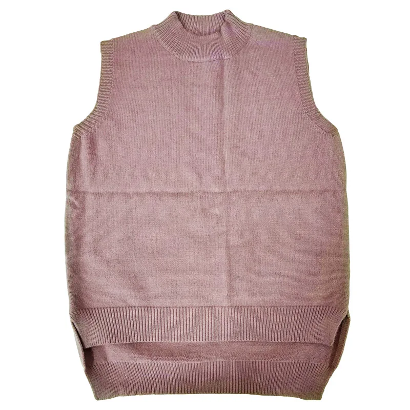 

New style in spring and summer Waistcoat Mission Runway Outside the ride Sleeveless coat 2018 popular purple