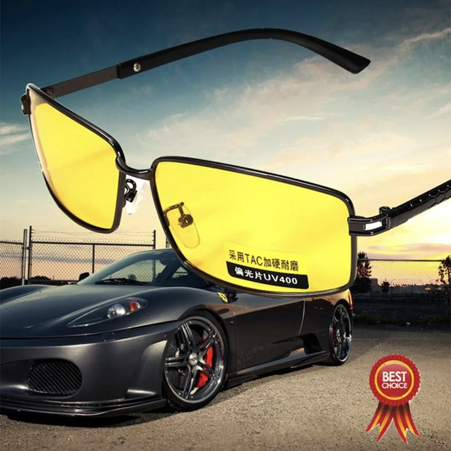 Night Vision glasses Polarized Sunglasses Men high-end Goggles Glasses UV400 Sun aviator Glasses Driver Night Driving Eyewear Night Vision glasses Polarized Sunglasses Men high-end Goggles Glasses UV400 Sun aviator Glasses Driver Night Driving Eyewear