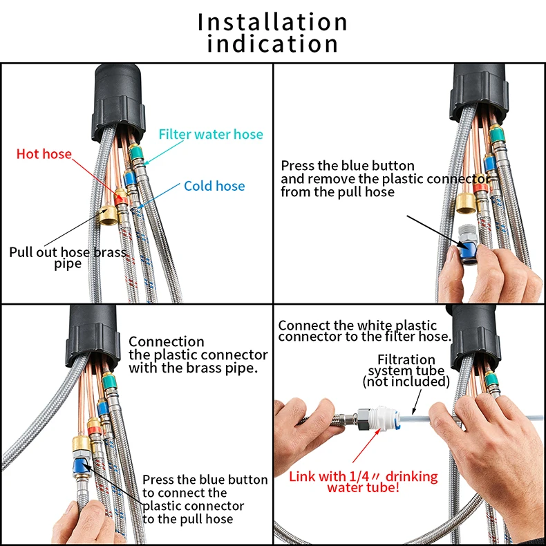 Torneiras De Cozinha Guindaste para Cozinha, Torneira