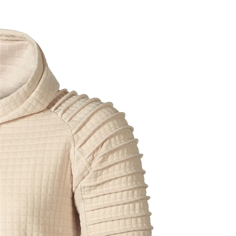  New Fashion Men's Autumn Winter Long Sleeve Plaid Hoodie Hooded Sweatshirt Top Tee Outwear Blouse Sweatshirt Outwear #4F04 (17)
