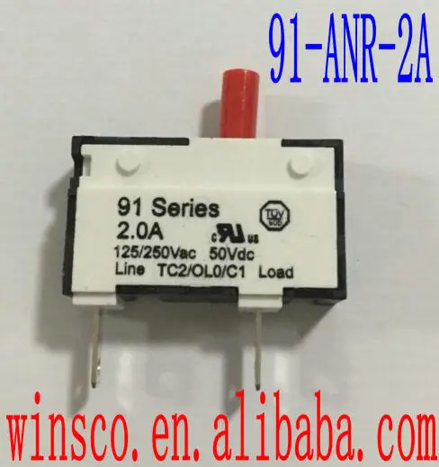 

5PCS/LOT 91-ANR-2A 100% NEW KUOYUH 2A CIRCUIT BREAKER 91 SERIES 2A