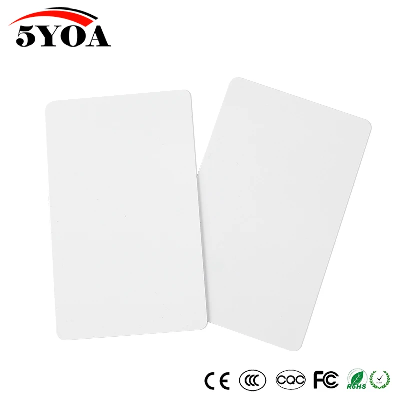 50 OBO HANDS 13.56Mhz RFID Card MF S50 Proximity IC Smart Card Tag 0.8mm Thin for Access Control System ISO14443A MIFARE Classic 1K 