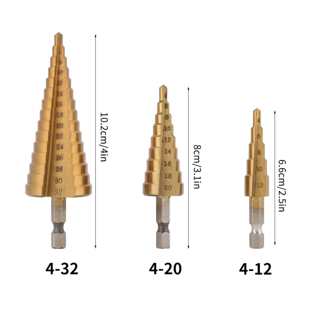 Step Drill Bit, Step Drill (7)