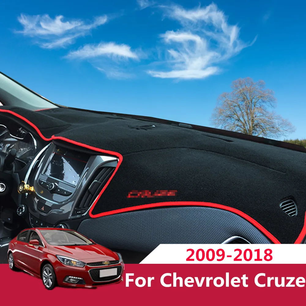 

Accessories for Chevrolet Cruze 2009-2014 2015 2016 2017 2018 Car Avoid Light Dashboard Covers Mat Non-slip Pad Interior Decor