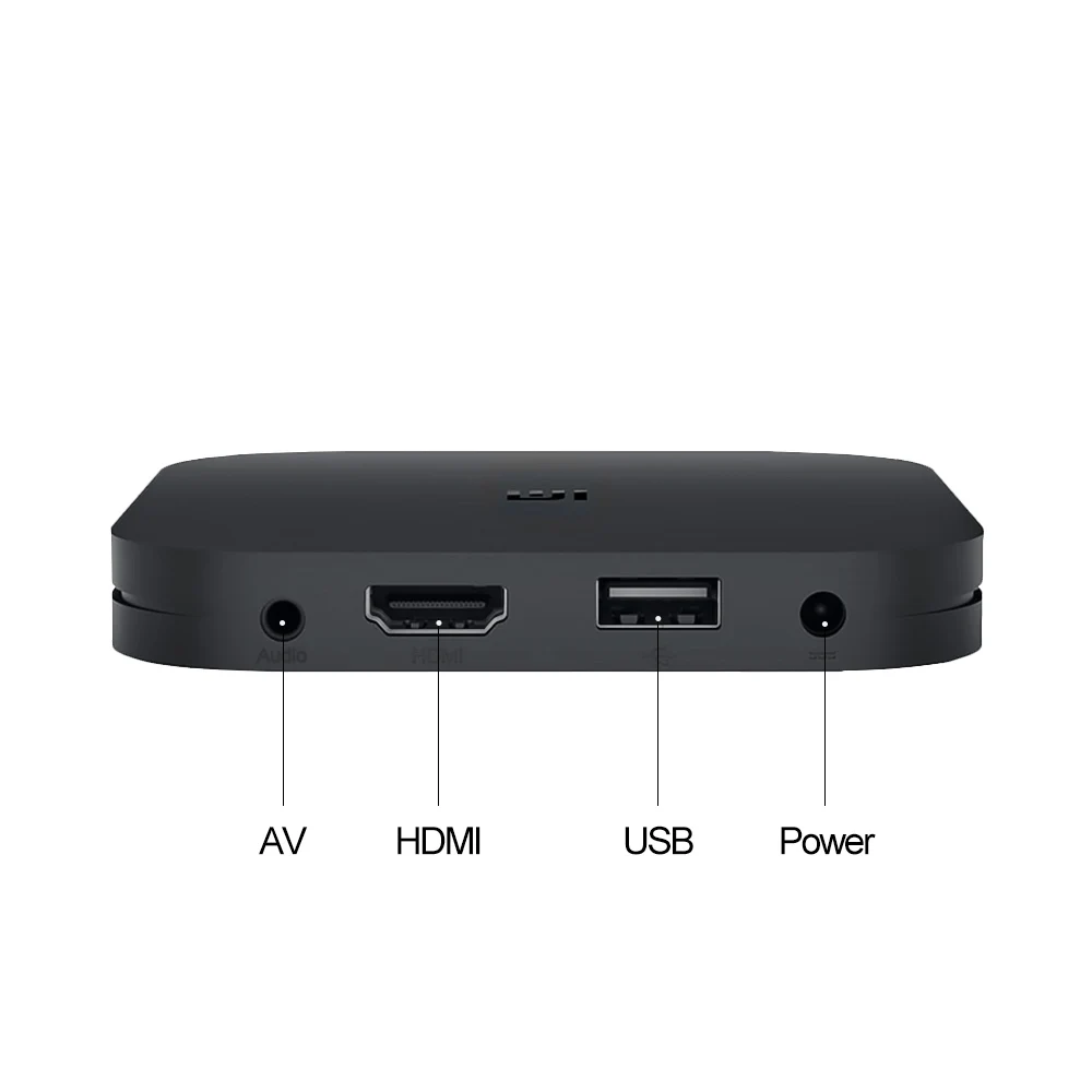 Original Global Xiaomi Mi TV Box S 4K HDR Android TV 8.1 Ultra HD 2G 8G WIFI Google Cast Netflix IPTV Set top Box 4 Media Player