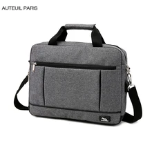 Портфель с зарядкой от usb, простая сумка для ноутбука, повседневная мужская деловая сумка Protfolio Maletin Hombre, оксфордская фабрика, AUTEUIL, Париж