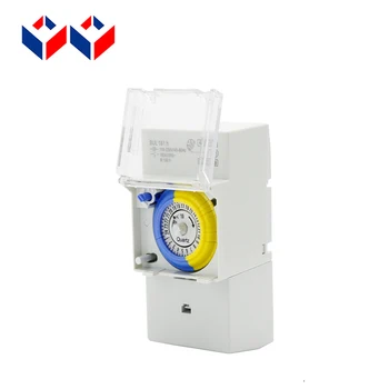 

24 Hours 48 Times Daily Programmable 30mins Setting Mechanical Timer Switch SUL181H