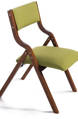 Твердые деревянные складные стулья Джейн. Ткань стул маджонг стол и стул - Цвет: Прозрачный