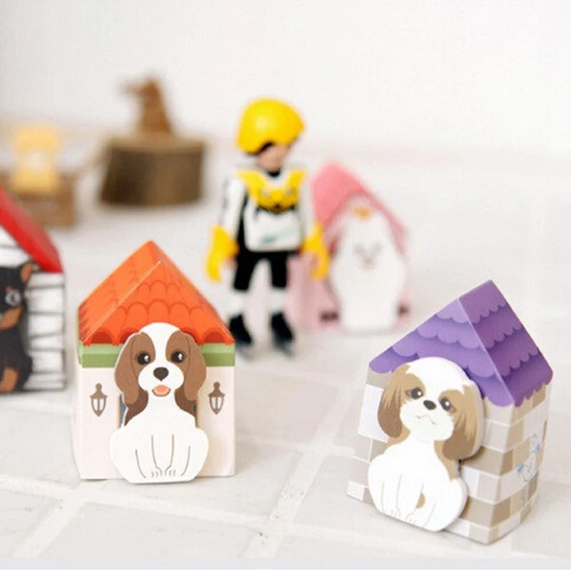 1PCS Dog Memo Pad Sticky Cute Mini Animal Carton Note Paper