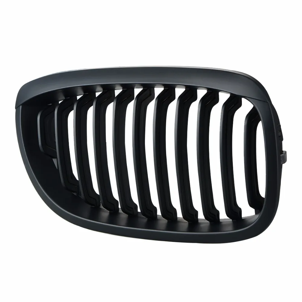 

Professional Matt Black Front Kidney Grill Grilles For BMW E46 02-05 4 Door 4D 3 Series Car Front Bumper Grille For Modification