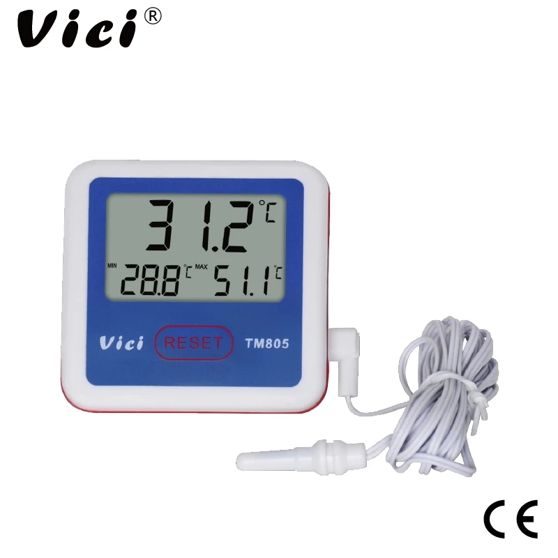 

Refrigerator Thermometer Aquarium Medicine Box Freezer Refrigeration Industry Electronic hydrothermograph Large LCD display