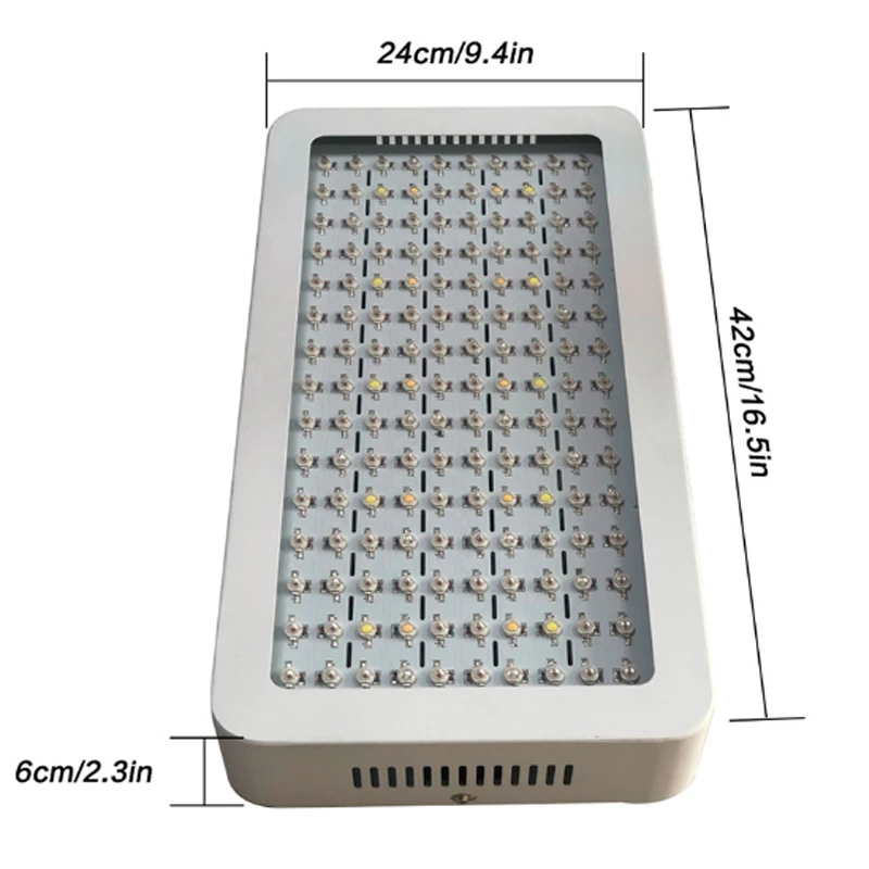 1500 Вт Светодиодный светильник для выращивания AC85-265V полного спектра растительного освещения для парниковый эффект; Выращивание растений