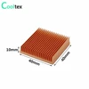 Pure Copper Heatsink Skiving Fin DIY Heat Sink Radiator Cooling Cooler For Electronic CHIP LED IC RAM  heat dissipation ► Photo 3/6