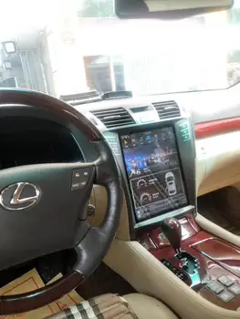 

1 Din Tesla Vertical Style 12.1 Inch Android 8.1 Car GPS NAVIGATION MEDIA SCREEN FOR LEXUS LS