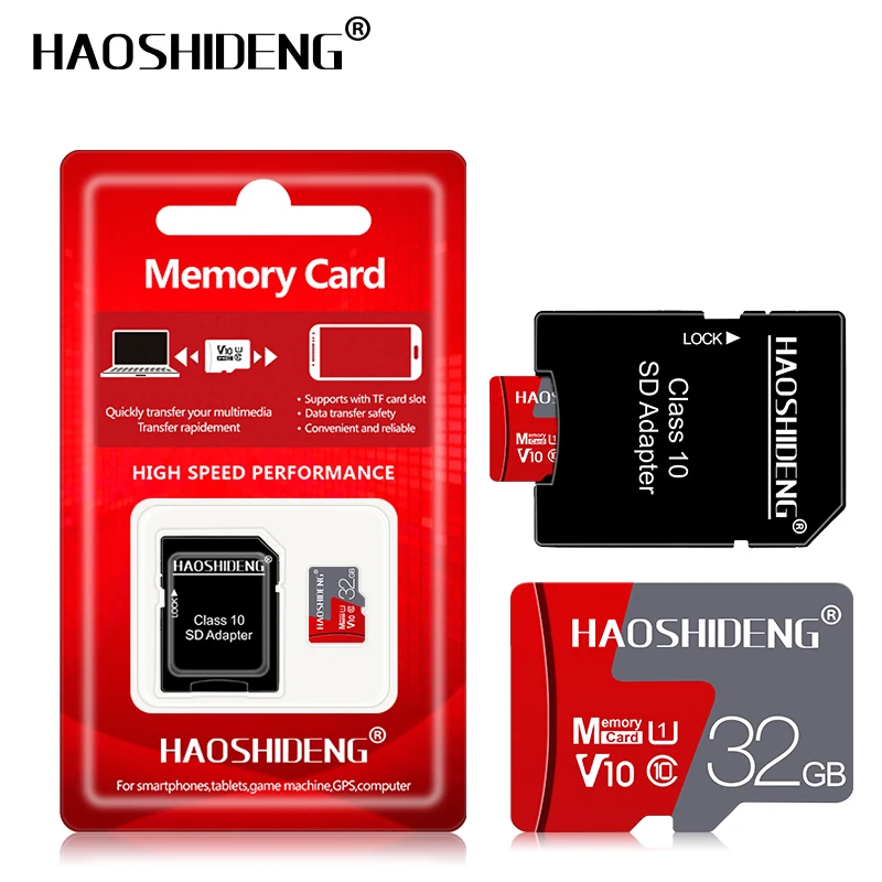 Новая карта памяти micro sd карта 64 Гб 128 ГБ 256 Гб microSD EVO SDXC U3 флэш-карта 32 Гб 16 Гб micro sd U1 SDHC C10 tf карта