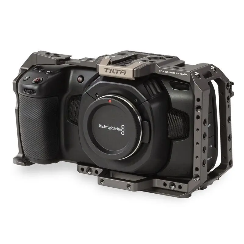 Tilta BMPCC 4K Blackmagic Design Pocket cinema camera 4K Full camera Cage(Tilta Gray