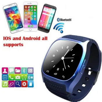 

2020 New Stytle M26 Bluetooth Smart Watch With LED Alitmeter Music Player Pedometer For Android Smart Phone Ceasuri