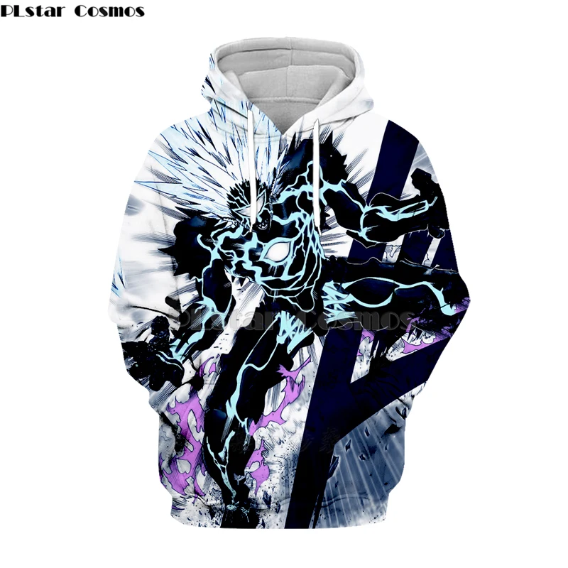 

PLstar Cosmos 2019 NEW japan Anime One Punch man Saitama Oppai 3d Hoodies Hooded Sweatshirts long sleeve Harajuku streetwear-6