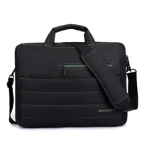 Бринч сумка для ноутбука 17 дюймов 17,3 дюймов деловая женщина с одним плечом сумка для ноутбука - Цвет: 214 Black and green