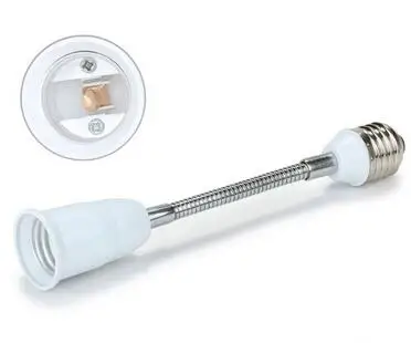 

E27 to E27 Adapter Converter Extended and Universal 20CM,16CM lamp holder adapter New 100pcs