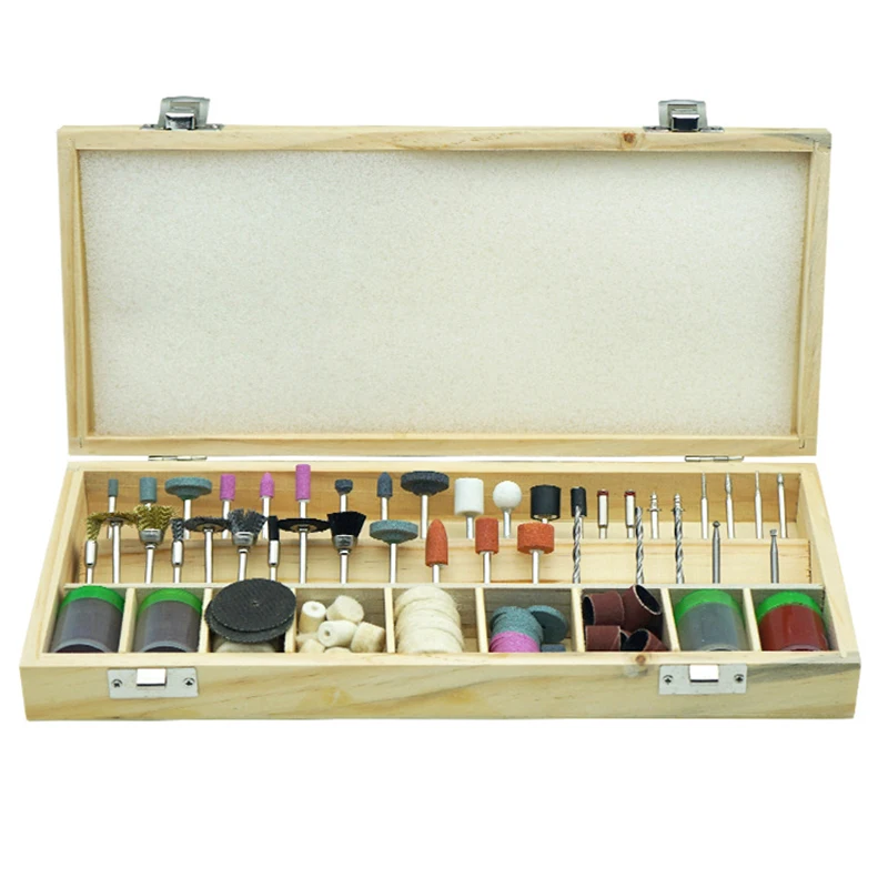 

Accessories 200Pcs/Set Abrasive Box Stripping residue Stainless steel Grinding Kit Rotary Tool Dusting Polishing