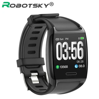 

Robotsky V2 1.3 Inch Smart Watch IP67 Waterproof Fitness Tracker Blood Pressure Reloj Inteligente Activity Tracker Watch Band