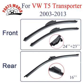 

Front And Rear Wiper Blade For VW T5 Transporter 2003-2013,Windscreen Wiper Car Accessories Natural Rubber clean the windshield