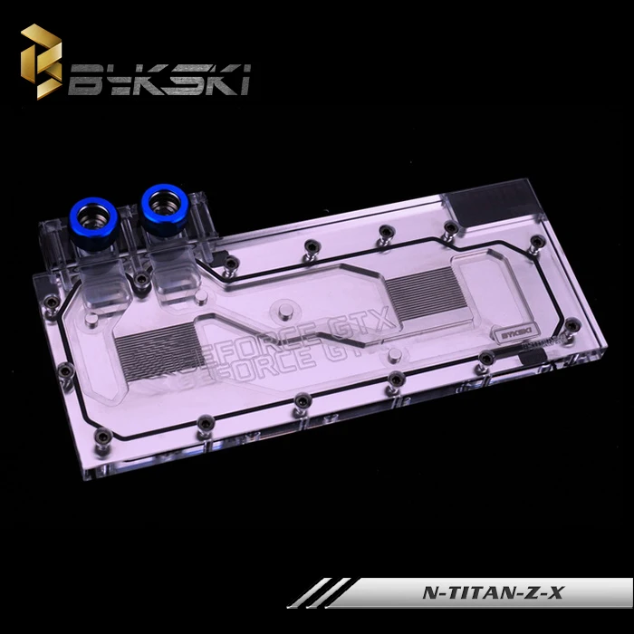 Bykski N TITAN Z X VGA блок водяного охлаждения для справки|bykski water cooling|bykski blockvga cooling |