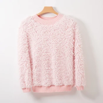 

New Russian Hot Women's Sweater Long-sleeved Pullover Fashion Cashmere high quality Women's Tops Autumn Winter Thicken sweaters