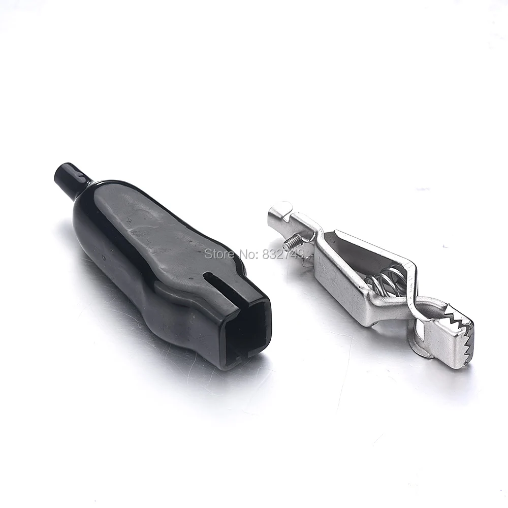 Купить 2 ШТ. Обшитый электрические diy щупы аллигатор крокодил ...