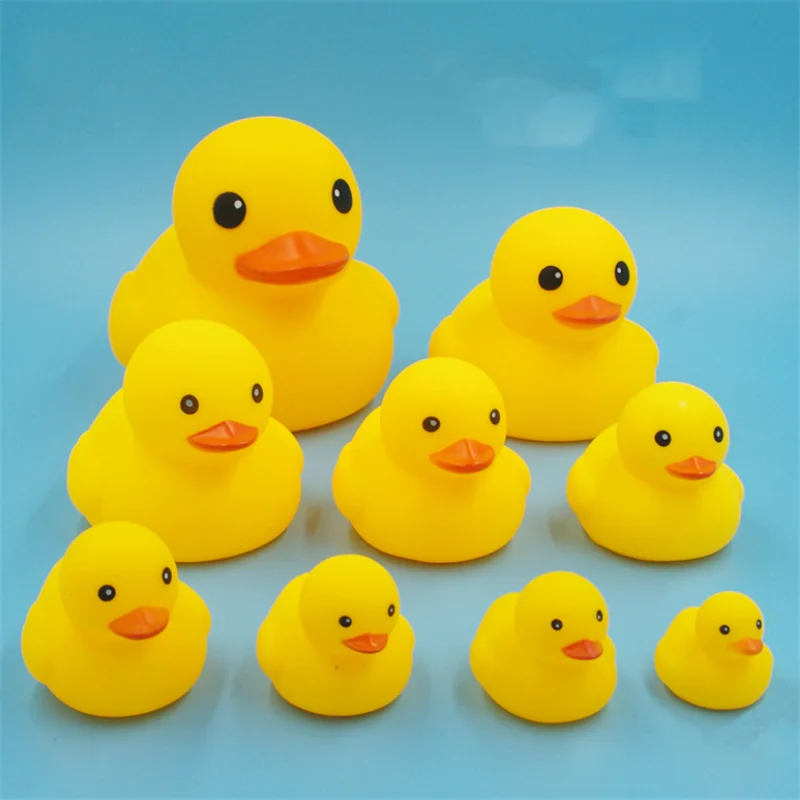 Newborn Photography Props Infant Bathrobe Backdrop Basket Stuffer Cotton Yellow Duck Toy Decoration Accessories