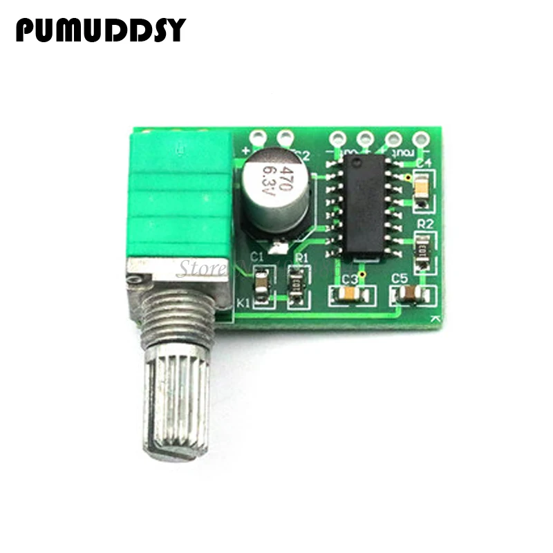

PAM8403 5V Audio Amplifier Board 2 Channel 3W W Volume Control/ USB