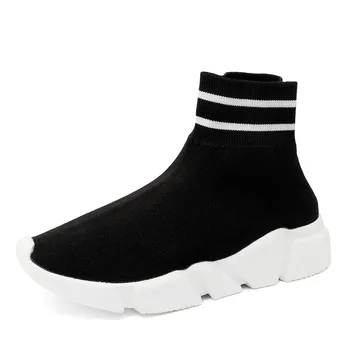 

2018 Round-Toe Comfort Breath style for Sports Shoes Light Weight Ankle Boots Young Walking Shoes Flexibility Comfor Shoes