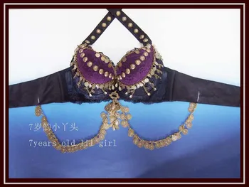 

Tribal belly dance bra BI91